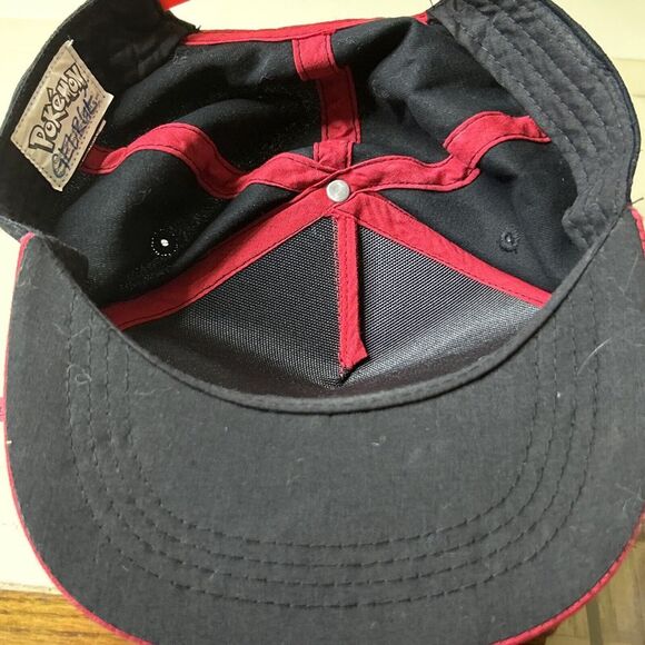 SNAP BACK FLAT BILL BLACK BALL CAP POKÉMON PIKACHU Youth One Size Fits Most - Picture 4 of 4